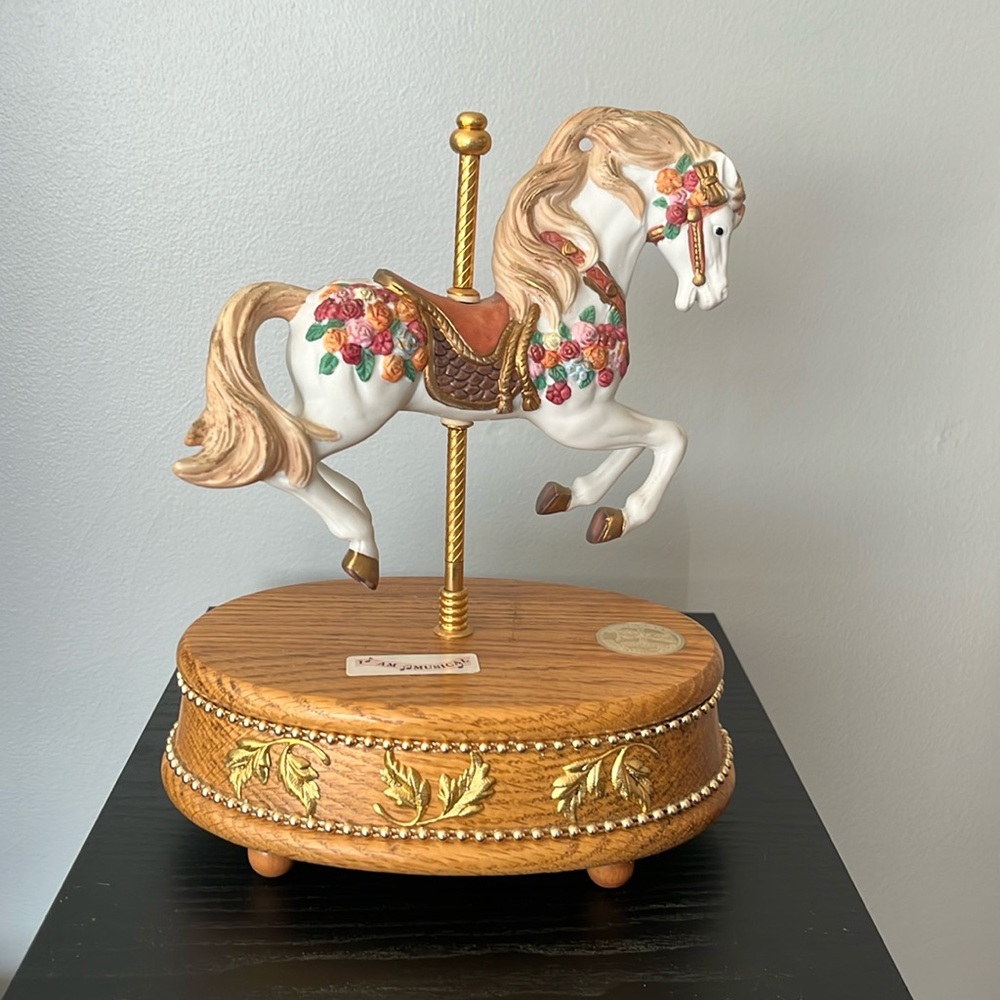 Musical Carousel Horse